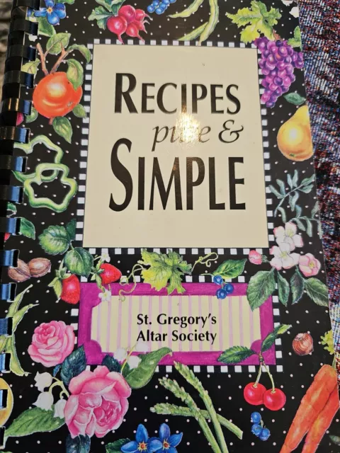 VTG 1994 St Gregory's Alter Society Cookbook
