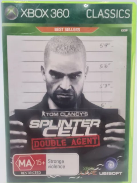 Xbox 360 Tom Clancys Splinter Cell Double Agent Game*Money Back Guarantee*