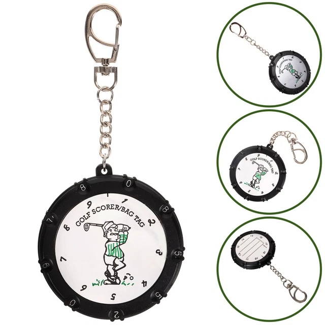 Skylety 2 Joueurs Compteur De Coups Indicateur De Score De Golf 2 Chiffres Mini Compteurs De Score De Golf Carrés Compte De Golf De Buteur Pratique Pour Gardien De Scores De Golf