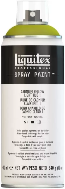 Liquitex Spray Professional 4451159 - Cadmium Yellow Light Farbton 1 - 400 ML