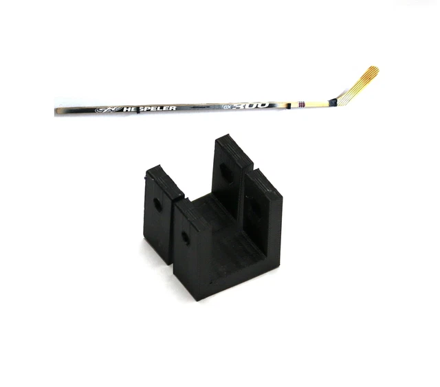 SUPPORT DE CINTRE Monté Mural Pour Bâtons De Hockey Sur Glace Bauer Ccm Reebo... EUR 12,32