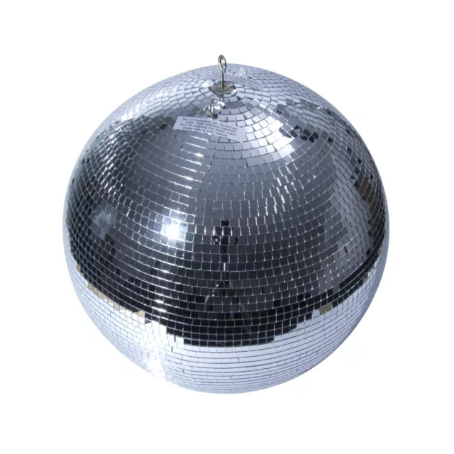LightmaXX Spiegelkugel 50 cm, Professionelle Mirrorball mit 10x10mm Reflektoren