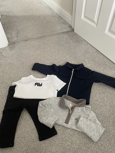 Huge Baby Boys River Island Clothes Bundle 6-9 Months