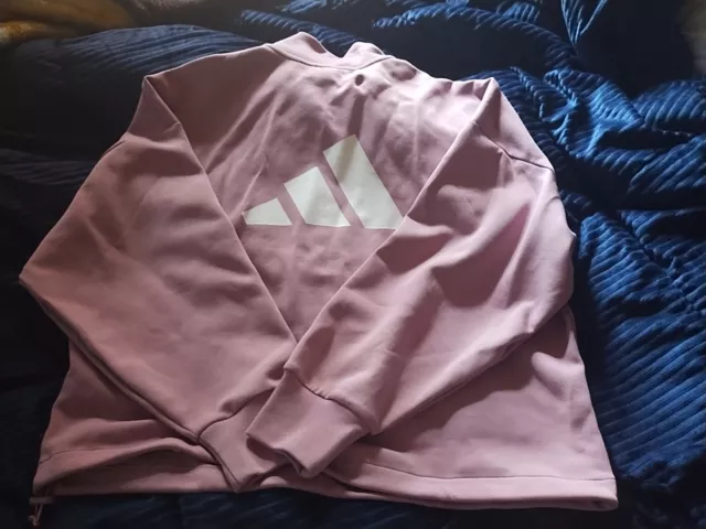 Adidas Women's Large Half Zip Pullover