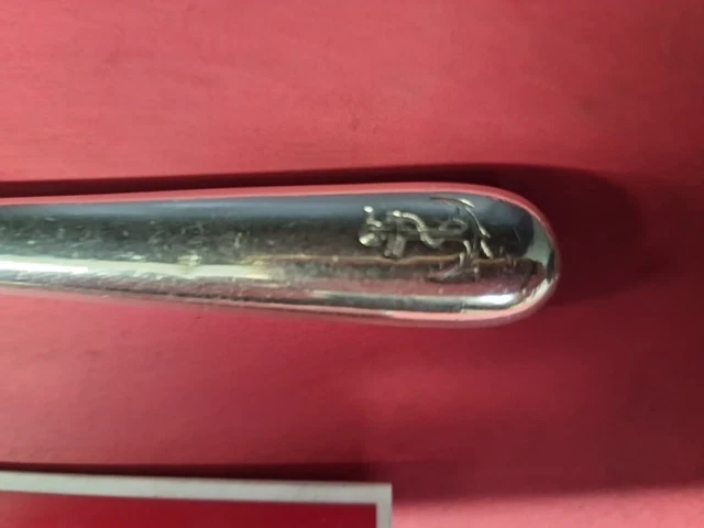 1 COUTEAU À entremet ERCUIS modèle COMPIEGNE métal argenté Lame inox Art Déco EUR 15,00 - FR