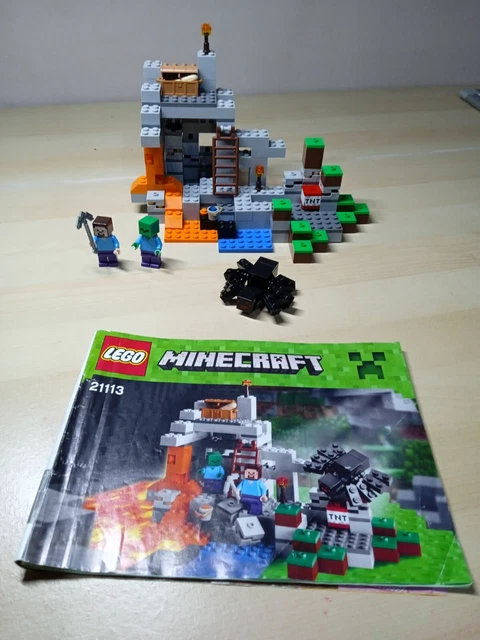 Lego minecraft the cave 21113 instructions deals