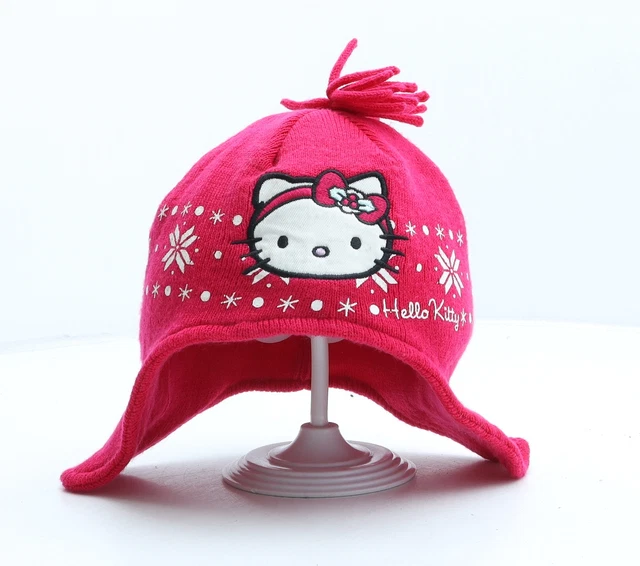 Cofano acrilico rosa per ragazze George taglia unica - Hello Kitty