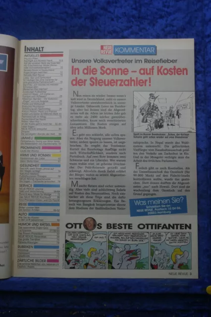 Neue Revue 47/93 vom 19.11.1993 Magazin zum Geburtstag Die tödlichen Engel von L 2