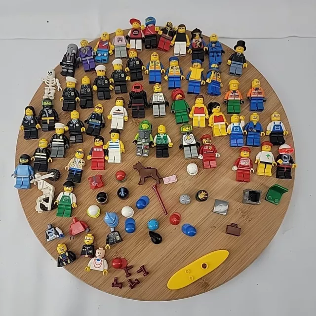 Lego Minifigure Lot x50 and Accessories VTG And Non Vtg.