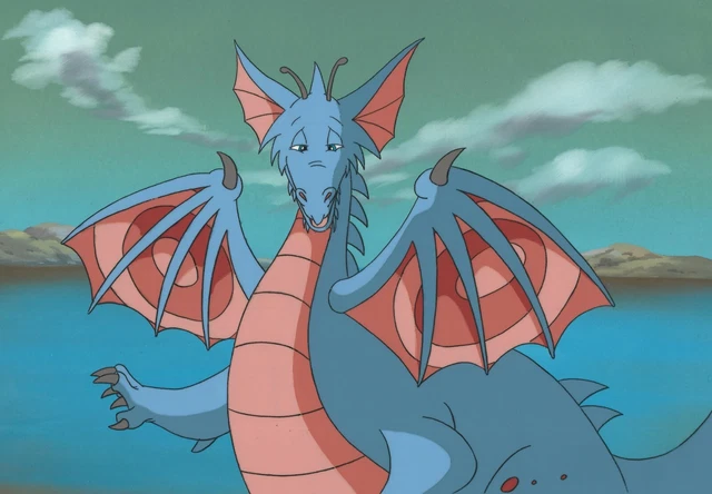 &SPARKLES THE DRAGON& Animation Cel & Original Background - Pocket ...