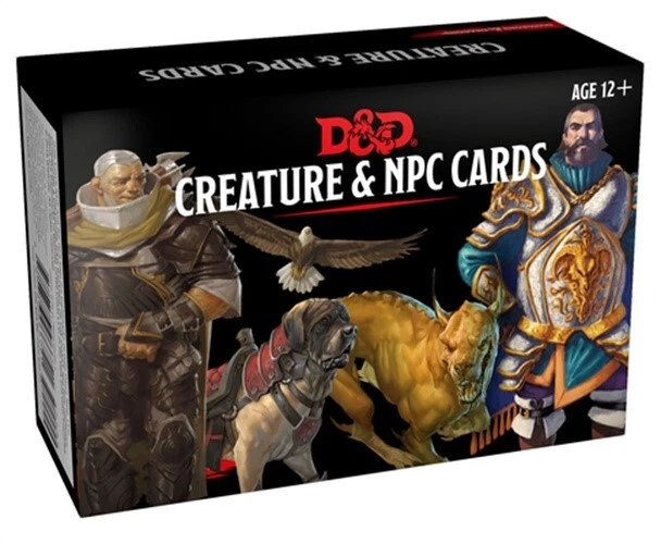 DUNGEONS & DRAGONS Spellbook Cards Creature & Npc Cards (D&d Accessory) (Toy) 21.96 PicClick DUNGEONS & DRAGONS Spellbook Cards Creature & Npc Cards (D&d Accessory) (Toy) 21.96 PicClick