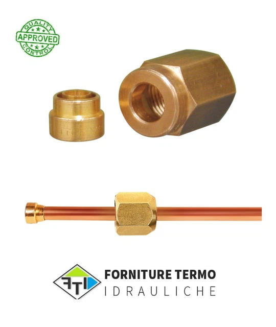 Raccordo lineare autocartellante 1/4 | Leroy Merlin