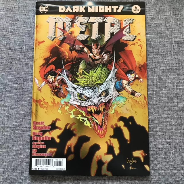 Dark Knights: Metal #6 Foil Cover (2018) DC Comics - Scott Snyder, Greg Capullo