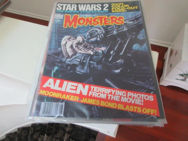 FAMOUS MONSTERS #167 ~ Star Wars Empire Strikes Back Cover ~ 1980