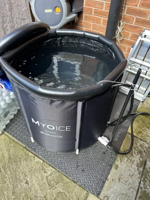 Myo Xl Portable Ice Bath With Chiller Unit Pump And Filter Never Been Used !