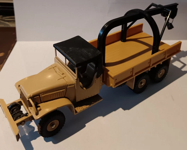 DINKY TOYS D'ORIGINE: boîte vide camion GMC militaire dépannage ref.808