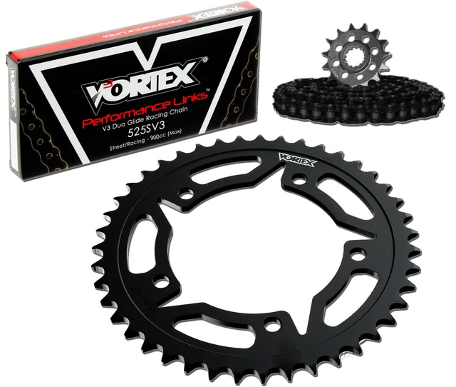 Vortex CK2136 Chain and Sprocket Kit WSS HON CBR600RR 07-15 (STK,STL)