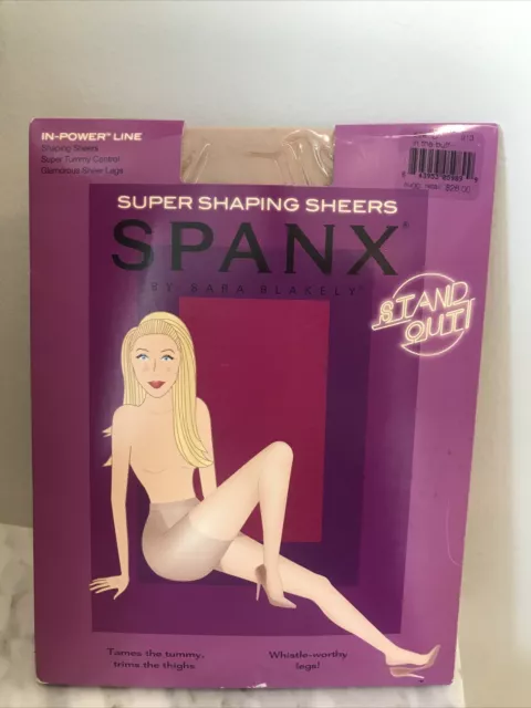 SPANX INPOWER LINE Super Shaping Sheers Style 913 In The Buff Sara Blakely  $12.00 - PicClick
