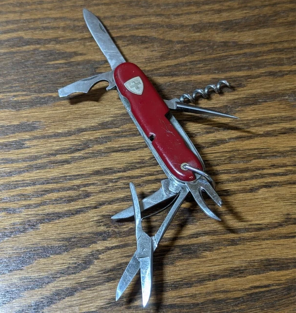 VINTAGE WENGERINOX 91 mm – Wenger Swiss Suisse Army Knife Old