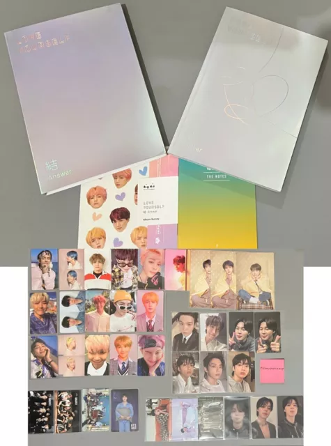 BTS Love Yourself Answer (F ver) Official Album pc photocard kpop set lot bundle