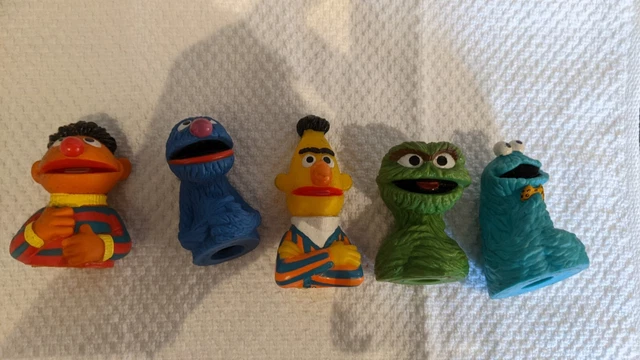 SESAME STREET FINGER Puppets £10.00 - PicClick UK