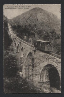 CARTOLINA MENDOLA DOLOMITI ALTO ADIGE BOLZANO MONTE TOVALE  PAESAGGISTICA 