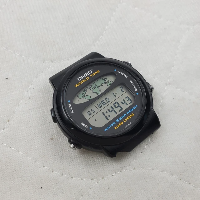 1980s【CASIO】オールドカシオ W-60U World Time 腕時計 1980s【CASIO】オールドカシオ W-60U World Time 腕時計 RARE