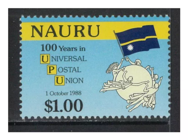 Mint 1988 Nauru  Upu 100 Years In Universal Postal Union Stamp