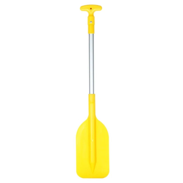 1pc Brand New Kayak Paddles Water Sports Space Saving Telescoping Yellow Color
