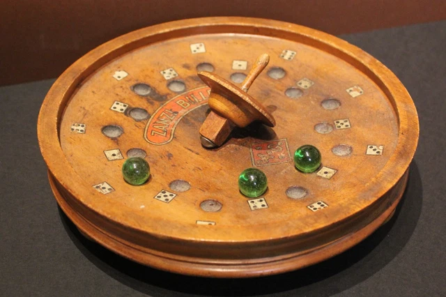 ANCIEN JEU DE dés Poker d'As Vintage Boite Anciennes Jeux De Société
