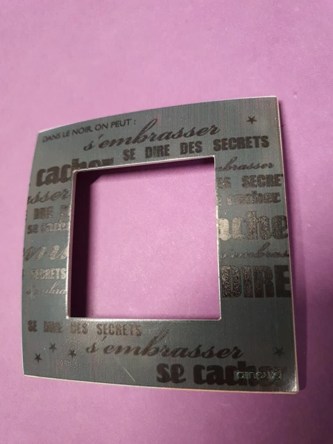 Plaque De Commutation Décorative Arnould ESPACE Lumière N°12 - Neuf (peut Avoir De Légers Défauts)