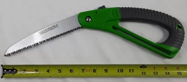 15” Green BELSTROM Folding Hand Saw