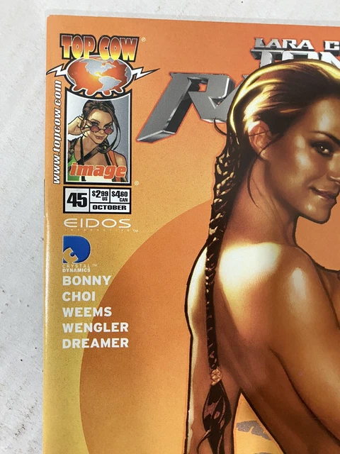 Tomb Raider #45 Top Cow Image 2004 Comics Inner Demons Adam Hughes Cover NM 🔥 2
