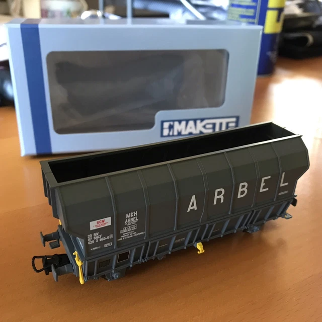 Wagon trémie pour charbon et coke de la SNCF Arbel MK SIMOTRA makette 4771 - boutique du train