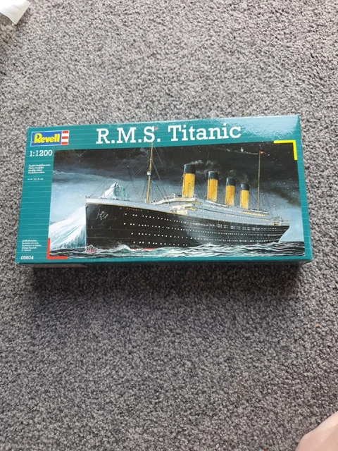 REVELL 1/1200 SCALE RMS Titanic - Ship Model Kit Still Sealed $6.73 ...