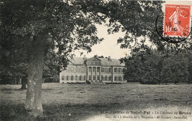 CPA LE CHATEAU De Bryas Environs De Saint Pol EUR 6,00 PicClick FR