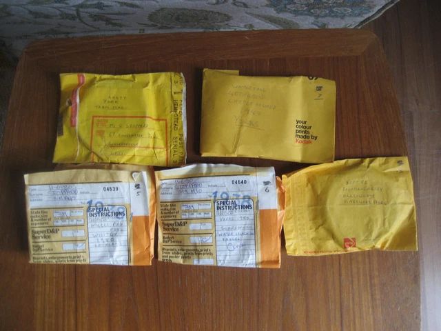 5 8mm cine reels North Yorkshire Holidays 1977, 1980 and 1982