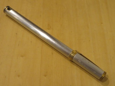 accendino penna in metallo COLIBRI con inciso Giovanni A vintage da collezione 