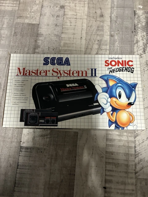 Jeu Sega Master System Sonic 2 The Hedgehog - Occasion En Très Bon état Avec Boîte