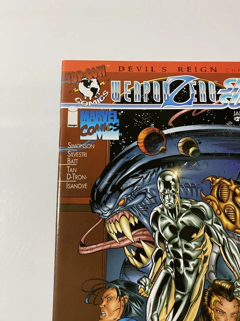 Devil's Reign Chapter One #1 Weapon Zero Silver Surfer Top Cow Marvel 3
