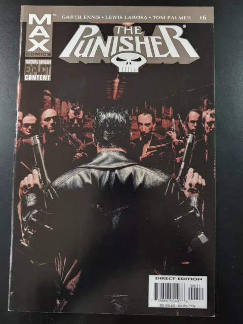 💀 PUNISHER #6 (vol 6)(2004 MAX / MARVEL Comics) VF Book