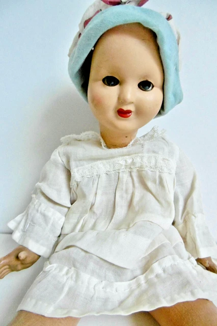 Ancienne Poupée Noire SGDG France 33 Cm - Tête En Rhodoïd