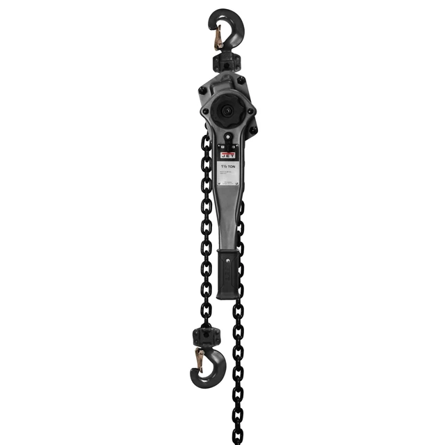 Jet, JLP Manual Lever Hoist, Power Source Manual Lever, Capacity 3000 lb, Lift
