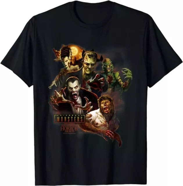 HALLOWEEN HORROR NIGHTS Universal Monsters. T-Shirt $19.99 - PicClick