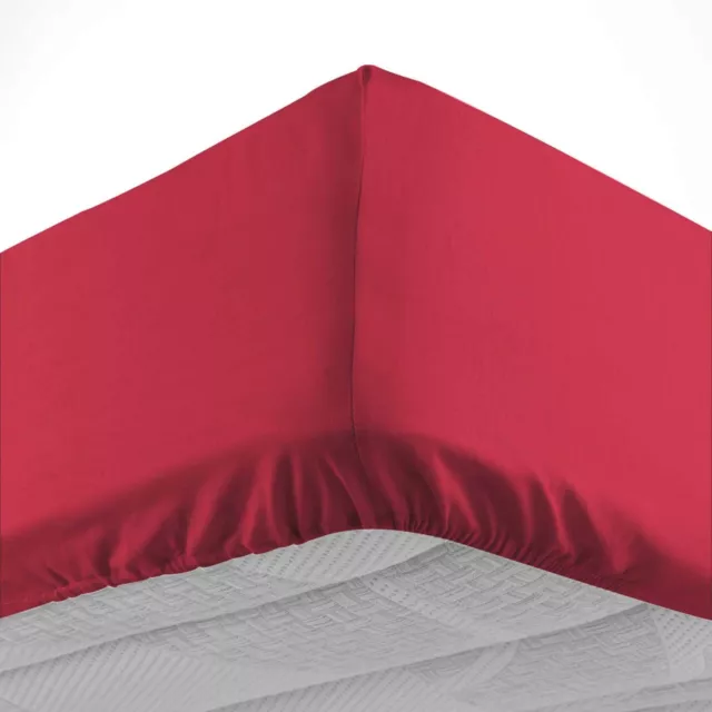 Drap housse 140x190 cm - Bonnet 30 cm - 100% coton