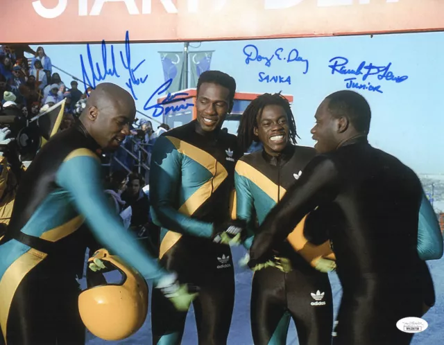 Cool Runnings Cast Signed 11X14 Photo Authentic Autograph Jsa Witness Coa