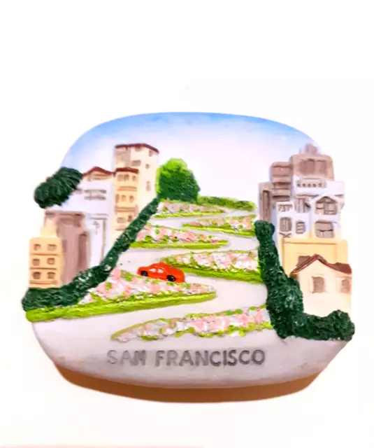 Magnete Calamita Frigo Frigorifero Souvenir Fridge Magnet Citta'  San Francisco