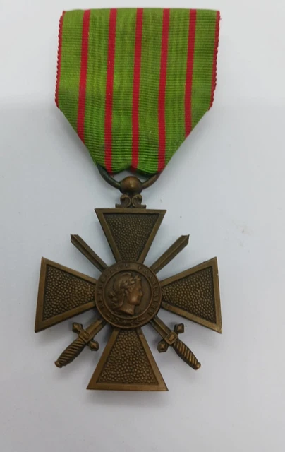 MEDAILLE CROIX MERITE DE GUERRE ITALIE 1914/1918 MERITO DI GUERRA 1°WW