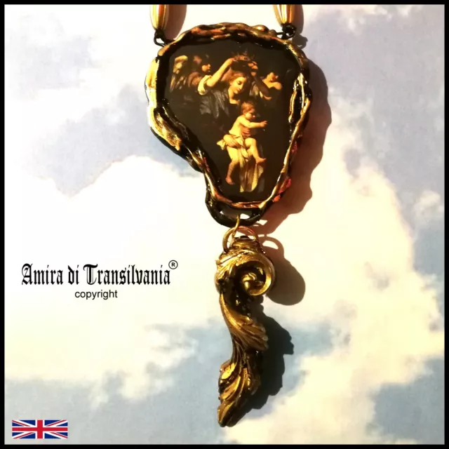 guardian angel talisman necklace amulet pendant chain charm good luck money love