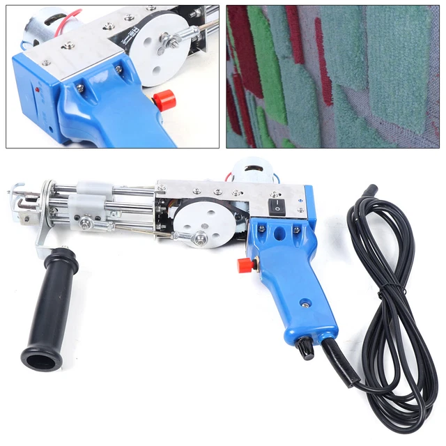 220V 10000r/min Batería de bucle eléctrico Máquina de fabricación de alfombras Pistola de mechones de mano DE
